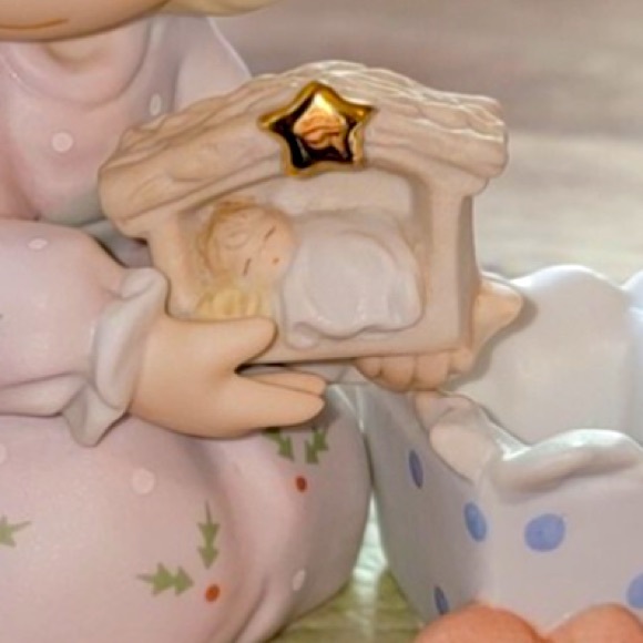 Precious Moments
 “Celebrating His Arrival”
 Brand New in box 
 5”by 4 1/4” - Picture 3 of 6